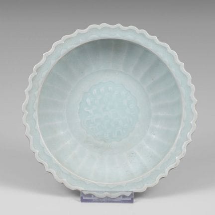 Bol en porcelaine à glaçure céladon, Chine, périod