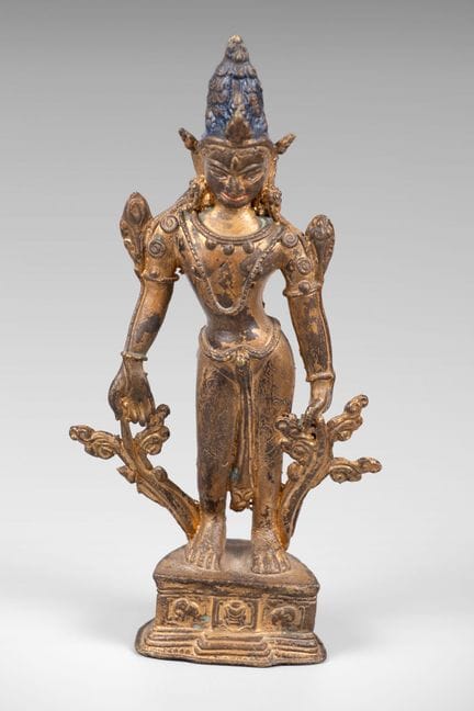 Figurine de Garuda en bronze doré, Népal, XVIIIe s