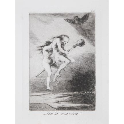 弗朗西斯科·何塞·德·戈雅·伊·卢西恩特斯（1746-1828），《漂亮的女老师！》 （“漂亮的女老