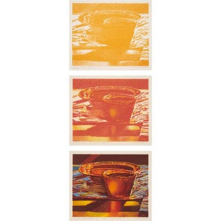玛丽·普拉特，RCA（1935-2018），《果冻的三张试印版》，1978年，每幅图像尺寸为6.9 