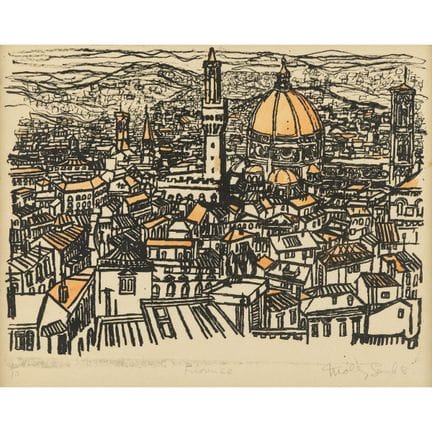 Molly Lamb Bobak, RCA (1920-2014), FLORENCE, sight