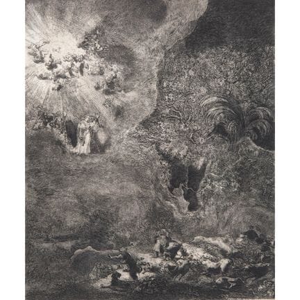 Rembrandt Van Rijn (1606-1669), THE ANGEL APPEARIN