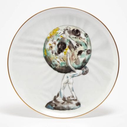 Shary Boyle (b. 1972), ONUS OPUS, 2012, diameter 1