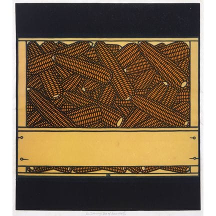 Jacques Hnizdovsky (1915-1985), BOX OF CORN, 1976,