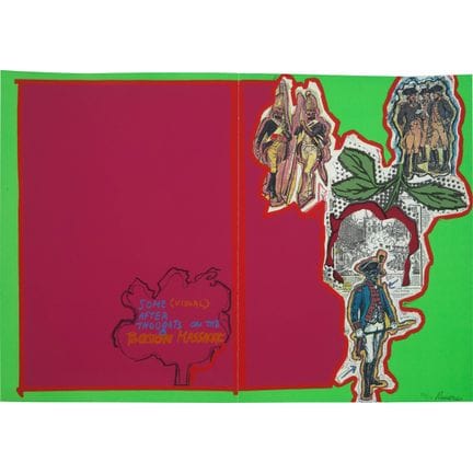 拉里·里弗斯（1923-2002），《关于波士顿大屠杀的若干（视觉）后记》，1970年，签名并编号5