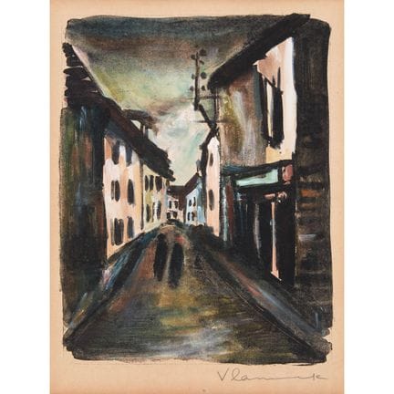 Maurice de Vlaminck (1876-1958), LES HOMMES ABANDO