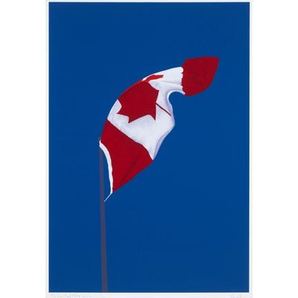 Charles Pachter (b. 1942), THE PAINTED FLAG, 1987,