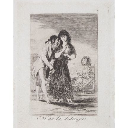 弗朗西斯科·何塞·德·戈雅·伊·卢西恩特斯（1746-1828），《NI ASI LA DISTIN