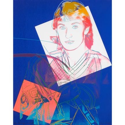 安迪·沃霍尔（1928-1987），《韦恩·格雷茨基 #99》，1984年 [F.&amp;S., 
