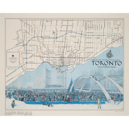 William Kurelek, OSA, RCA (1927-1977), MAPA DEL ÁR