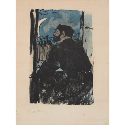 亨利·德·图卢兹-洛特雷克（1864-1901），《不眠之夜》，选自《往事》，1893年 [W. 8