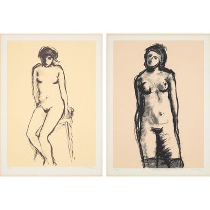 斯坦利·莫雷尔·科斯格罗夫，RCA（1911-2002），《NU AUX BAS NOIR》，197
