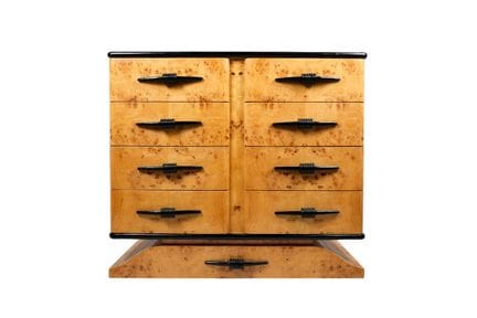 Commode de style Art déco, XXe siècle. Réalisée en