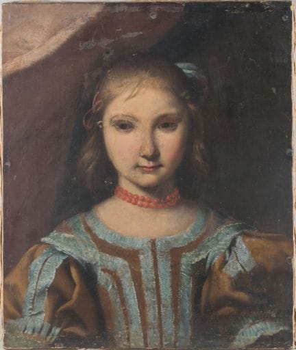 Spanish School, S. XVII. Portrait of a young woman