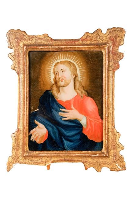 Italian School, 19th century. The Risen Christ. Oi