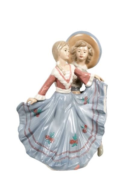 Lladró porcelain set. Jarabe Tapatío. Sculptor: Re