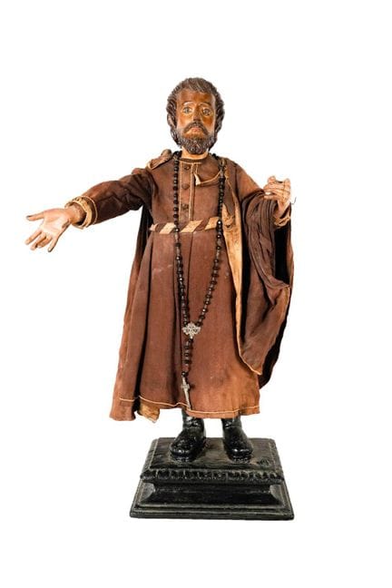 Spanish school, 18th century. Saint Isidore. Artic
