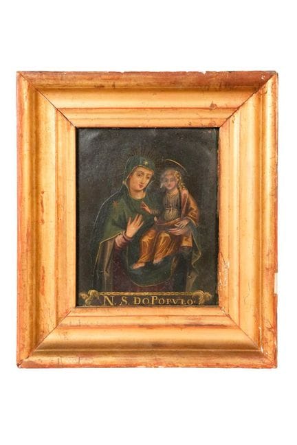 Italian School, 17th century. Virgin of the Pópolo
