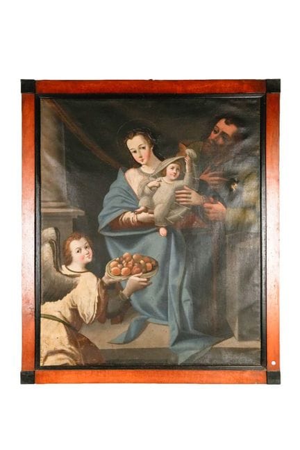 École espagnole ou italienne, XVIIIe siècle. La Sa