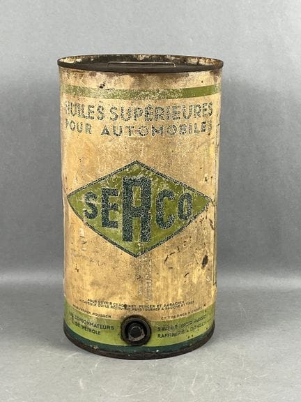 [AUTOMOBILIA]. SERCO. Can of "premium automotive o
