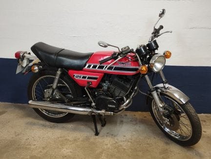 YAMAHA, model RDX 125. Motorcycle (1E7 engine, 124
