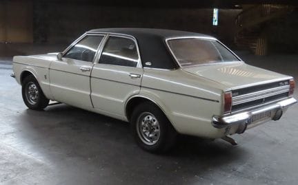 1972 Ford Taunus CEE, GXL (Grand Luxe X) trim, sed