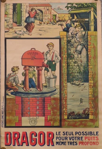 JELB, illustrateur et CAMIS, imprimeur à Paris. DR
