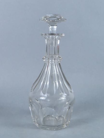BACCARAT, Lorraine. Modèle BOURBON. Carafe. H: 29,