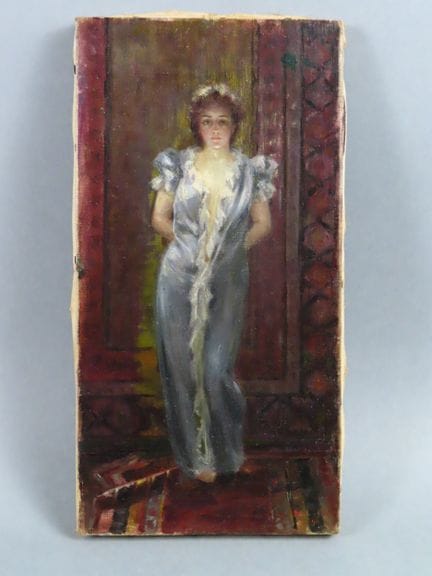 BOILLEAU (actif vers 1900). Jeune femme posant en 