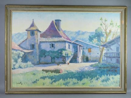 Camille GAUTHIER (1870-1963), Lorraine. "Maison mé
