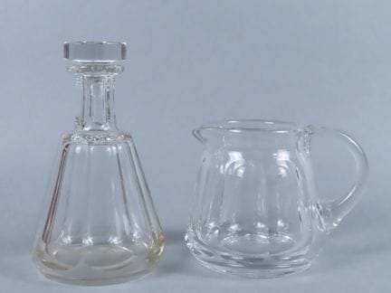 BACCARAT, Lorraine. Modèle TALLEYRAND. Lot carafe 