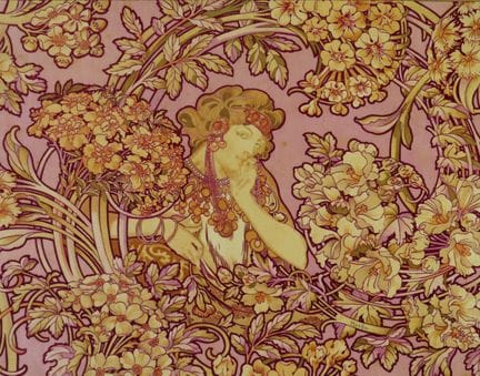 Alphonse MUCHA (1860-1939), d'après. Le langage de