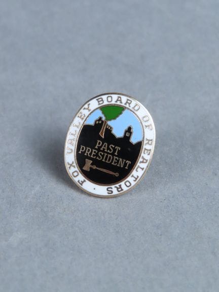 Insigne de "past president" de l'association Realt