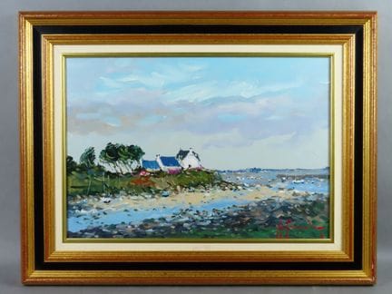 Guy LEGENDRE (né en 1946). Roscoff (Bretagne). Hui