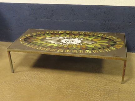 Roger CAPRON (1922-2006). Table basse, modèle "TA 