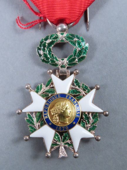 FRANCE. Ordre de la Légion d'honneur. Croix de che