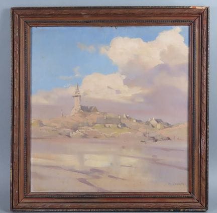 Marcel CORRETTE (1896-1946), Lorraine. La chapelle