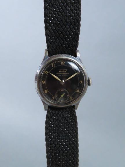 TISSOT, Switzerland. Wristwatch, military style, w