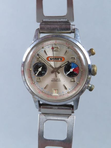 WYNN'S. A beautiful Swiss sports chronograph, prod