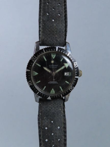 WAKMANN. Wristwatch, diver’s model, with a circula