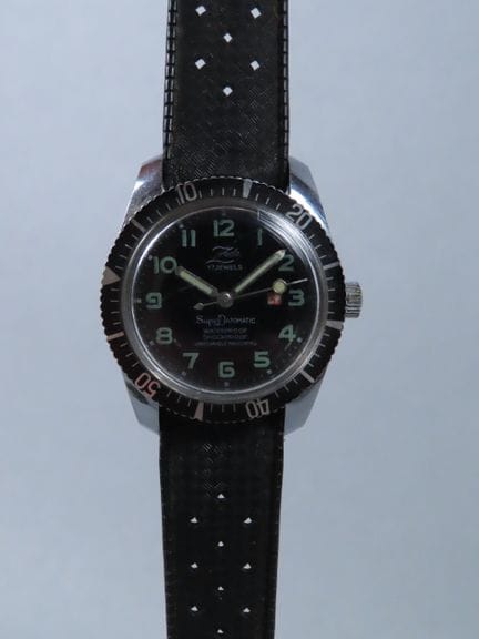 ZEDE. Super Datomatic. Wristwatch, diver’s style, 