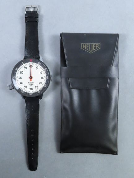 HEUER, Switzerland. “Game-Master” 52 mm military w
