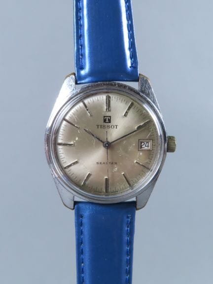 TISSOT, Switzerland. Seastar. Wristwatch with a ch