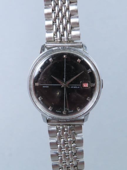 BULER, Switzerland. Wristwatch with a circular chr