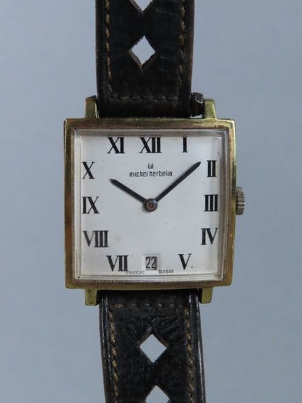 Michel HERBELIN, France. Elegant wristwatch with a