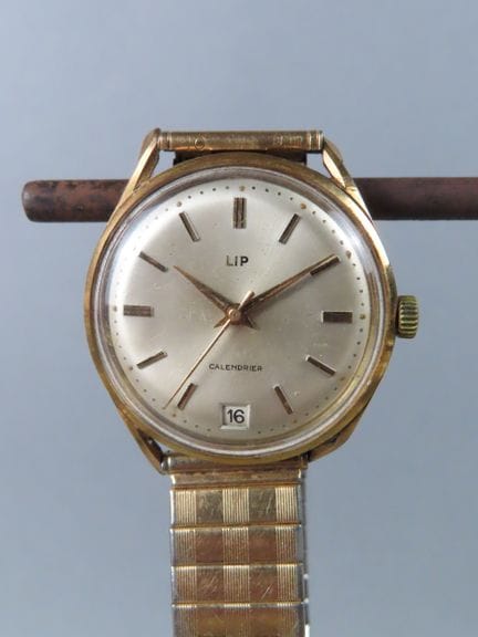 LIP, Besançon (France). Calendar. Wristwatch with 
