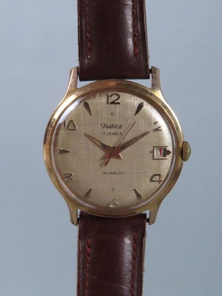 JUDEX, Switzerland. Wristwatch with a circular gol