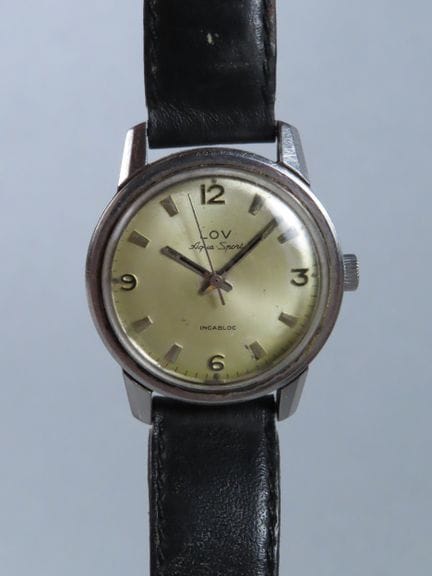 LOV, France. Aqua-Sport. Wristwatch with a circula
