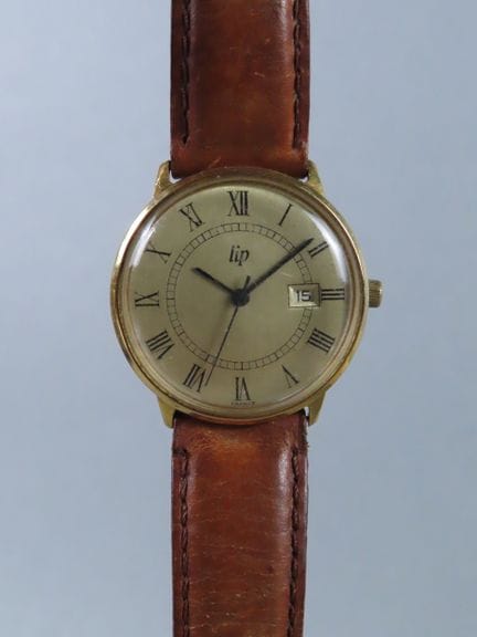 LIP, Besançon (France). Wristwatch with a circular