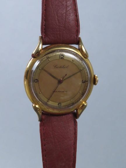 CORTEBERT, Switzerland. Wristwatch with a wide, go